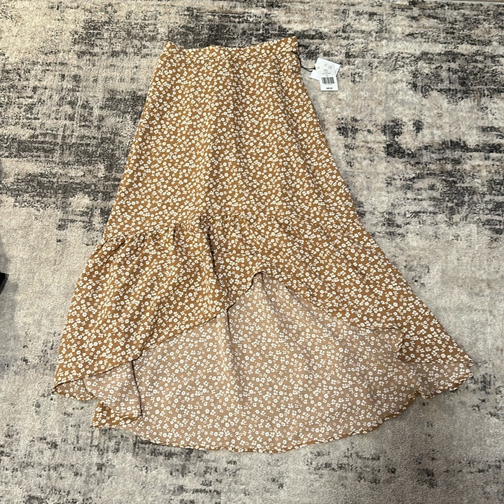 High low skirt